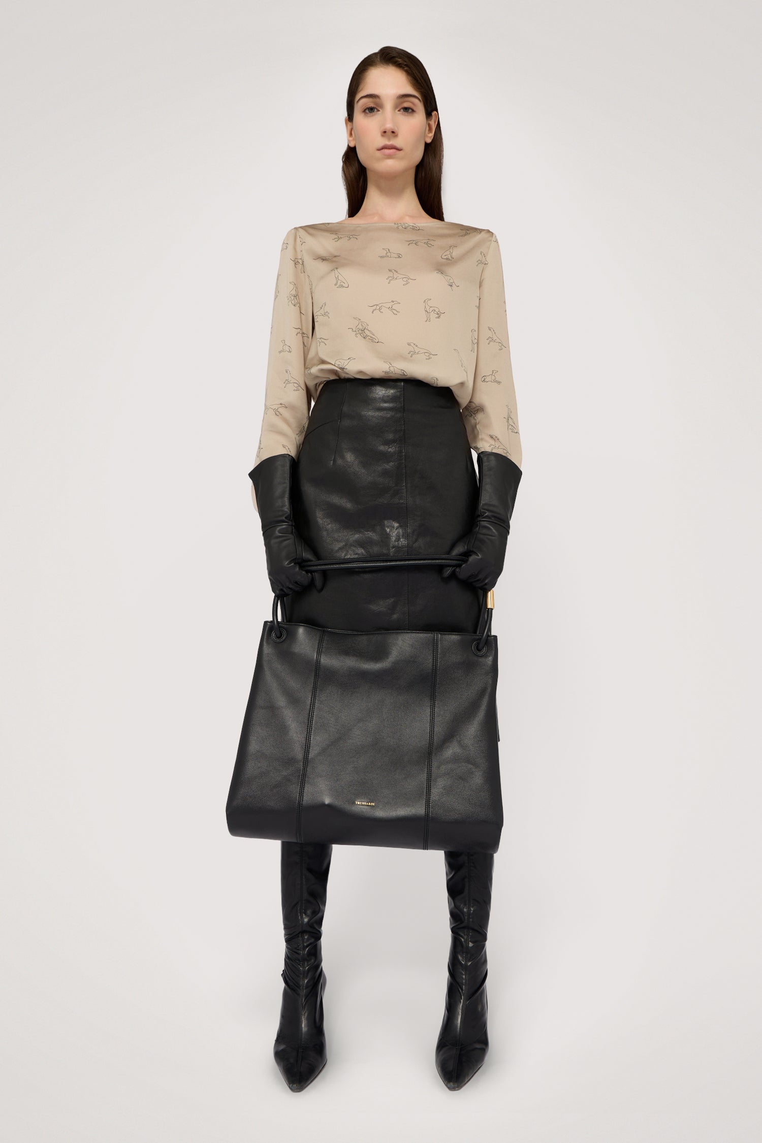 Blusa con stampa allover Gentle Society 4|9e65c3ef1554f018b430151df921163014b9759382ac948c8772082cd43af712