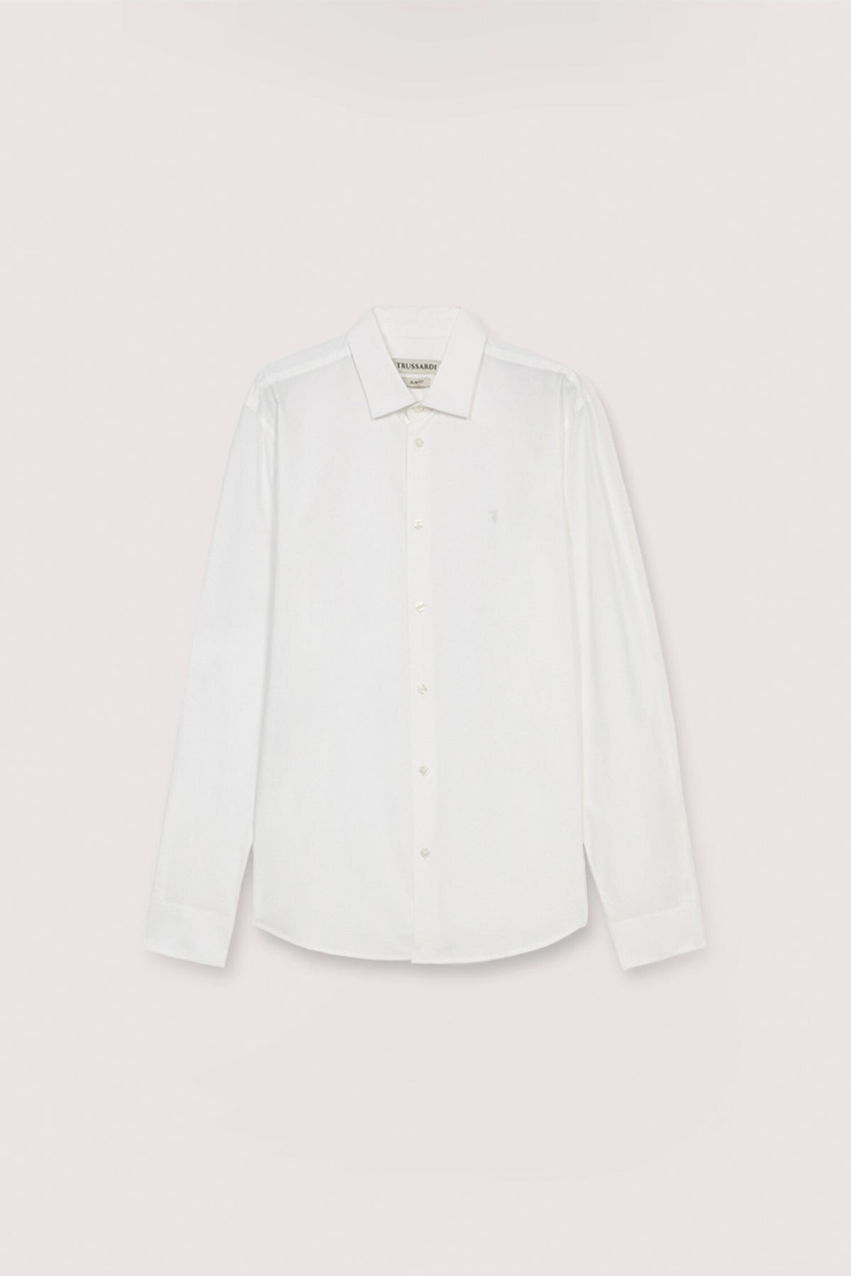 Camicia slim fit in popeline di cotone elasticizzato 5|1949936d508ef67c43338bd7ecb70865d21006b3c91f3faf8888fe79f8a87839