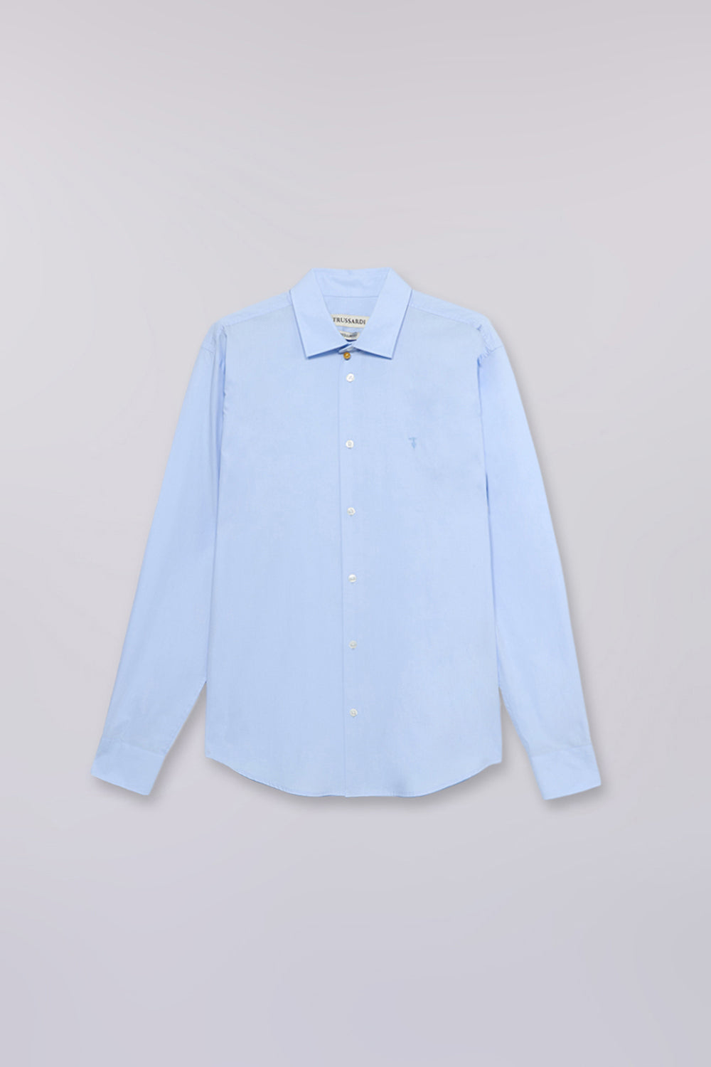 Camicia regular fit in popeline 5|a5a8854247d736b5e8db8a128826837110c40db4e4cc9e94a8e78ef0f27589c6