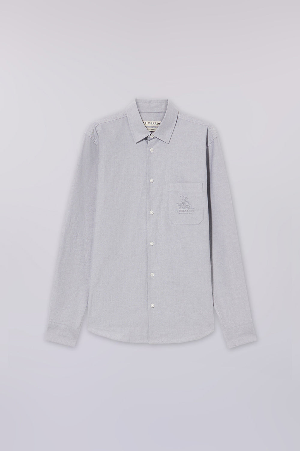 Camicia regular fit in oxford con ricamo Gentle Society 5|868c28e10d5e74d6030b03e6bd632dcaf4fa5f5d130b62e774c8477e692fac57