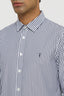 Camicia regular fit in popeline a righe 3