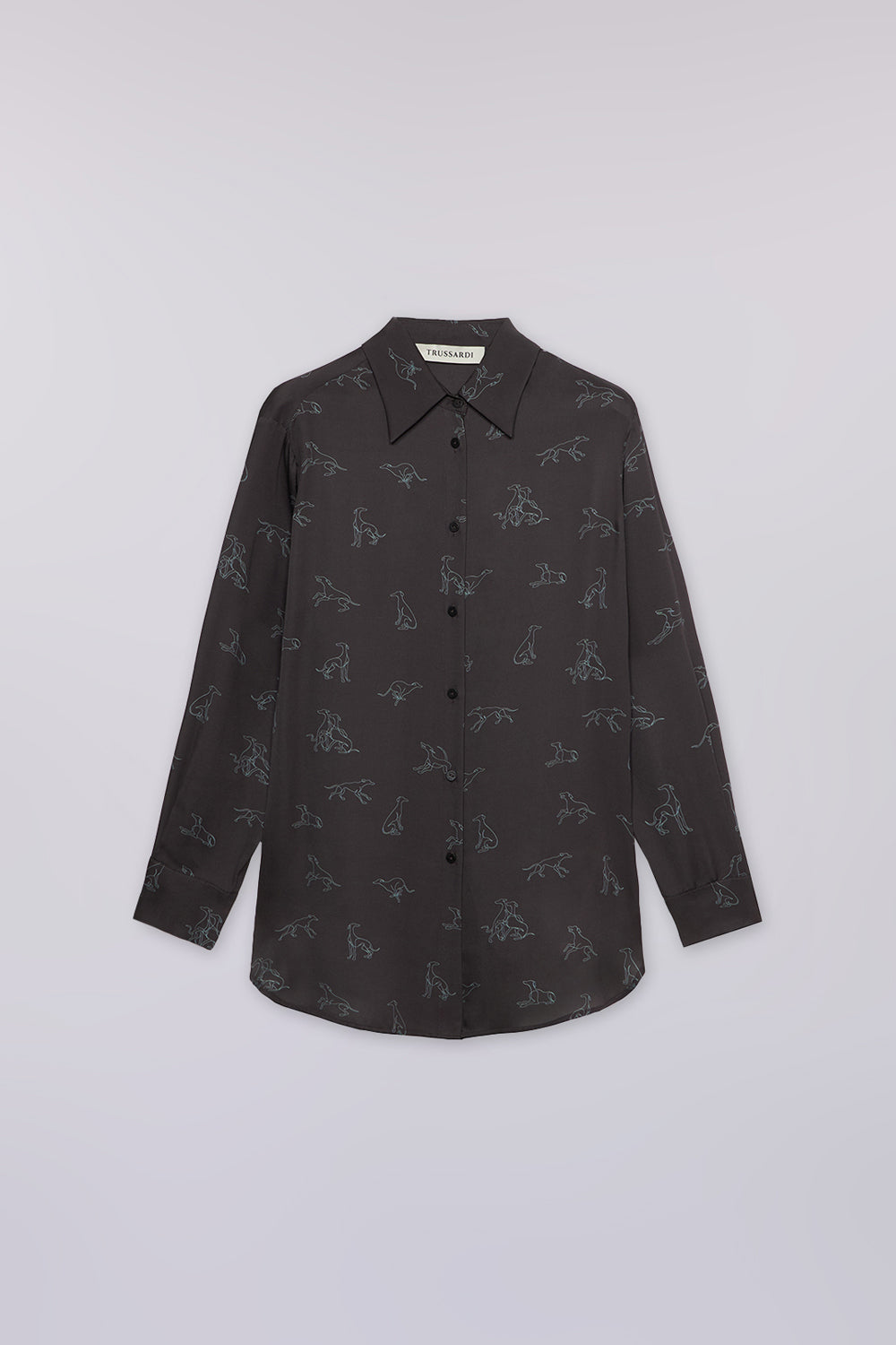 Camicia over con stampa 5|4b4a5c9e10c92d14b4f6206c1915513417acff93d38a256d9a6b9d9a91769472