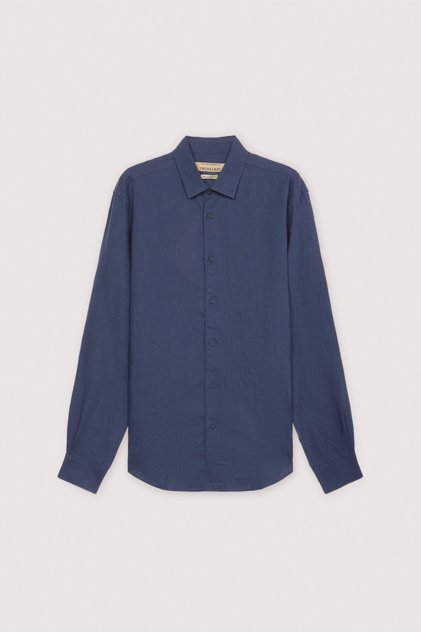 Camicia regular fit in lino 5|c28c34464548e88ceba1a617a04dcac496b37cd62f3e3be257e044bf728c6fb9