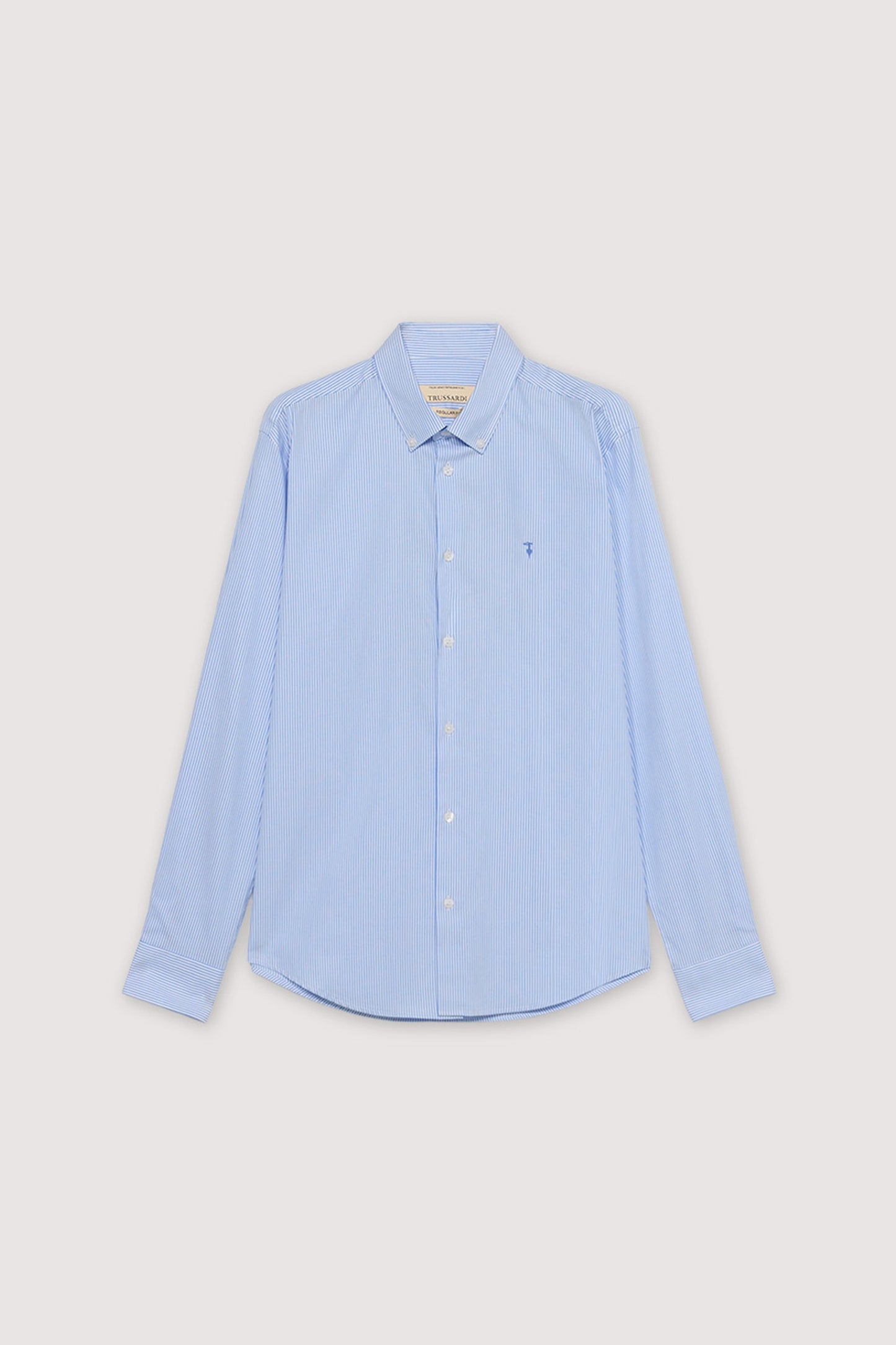 Camicia button down a righe easy care 1|6489419ab3300c1a9b09f207bdd91cf0d45d15398fecbf880954080767d9199f