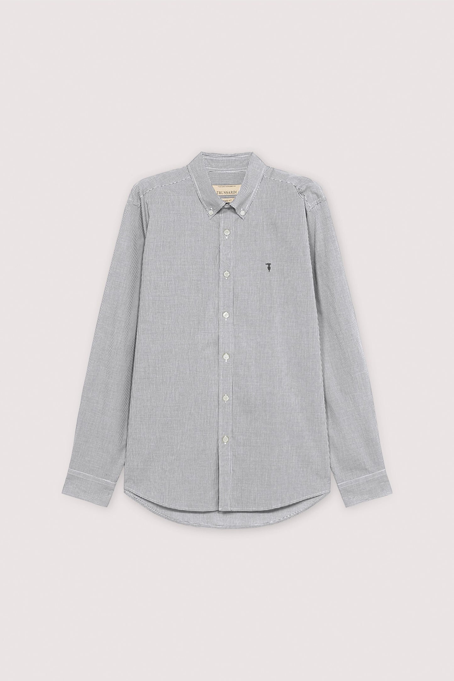 Camicia close fit in cotone vichy 5|2c5f9b512281360d13a7f2f773a764457c2835fd37483a9d2f64d99aacca670c