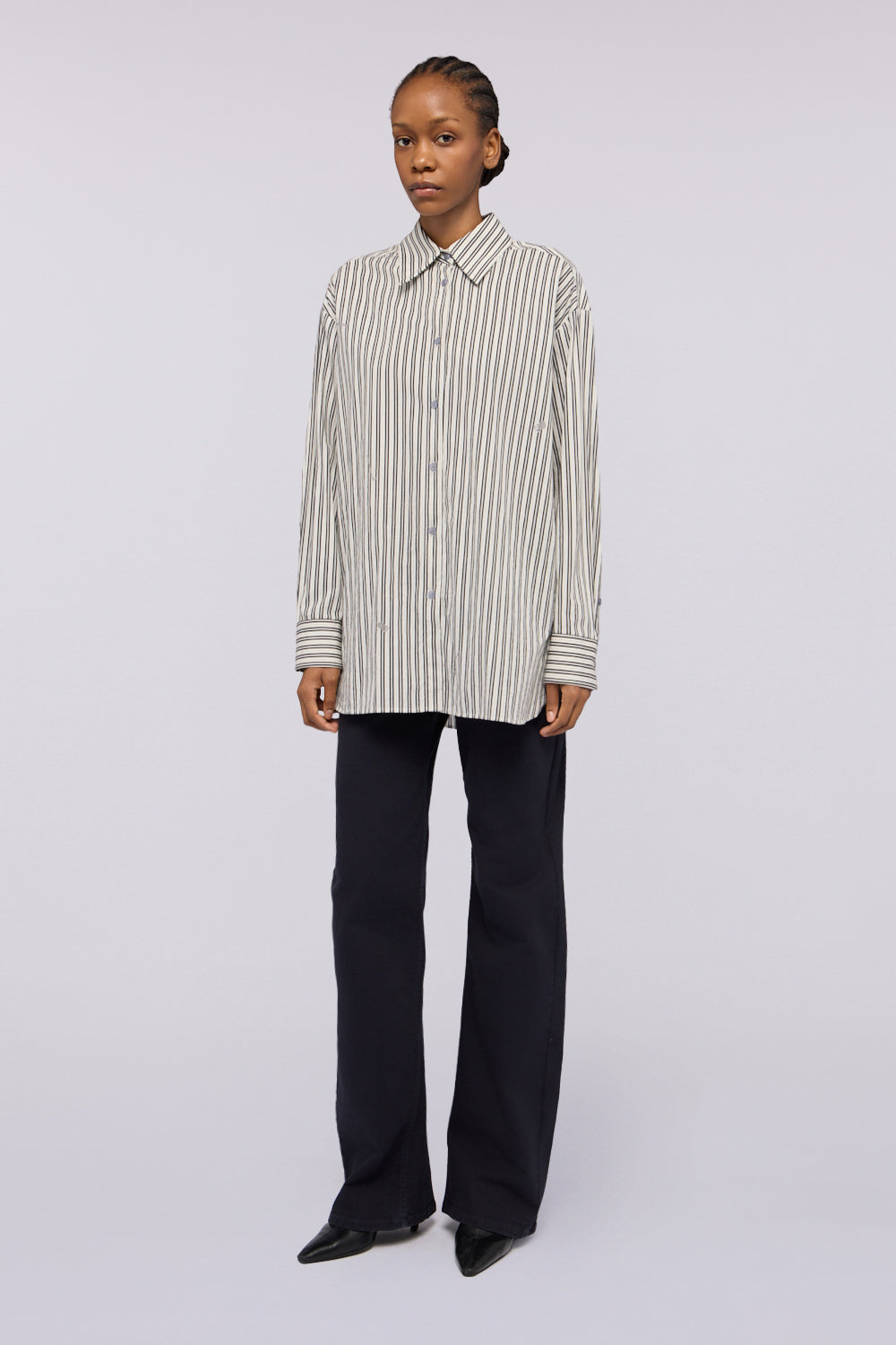 Camicia over in popeline a righe Legacy 1|bd89a23bd1a38831f50a305855d0db399c023b63bc9dda636508807991e46d26