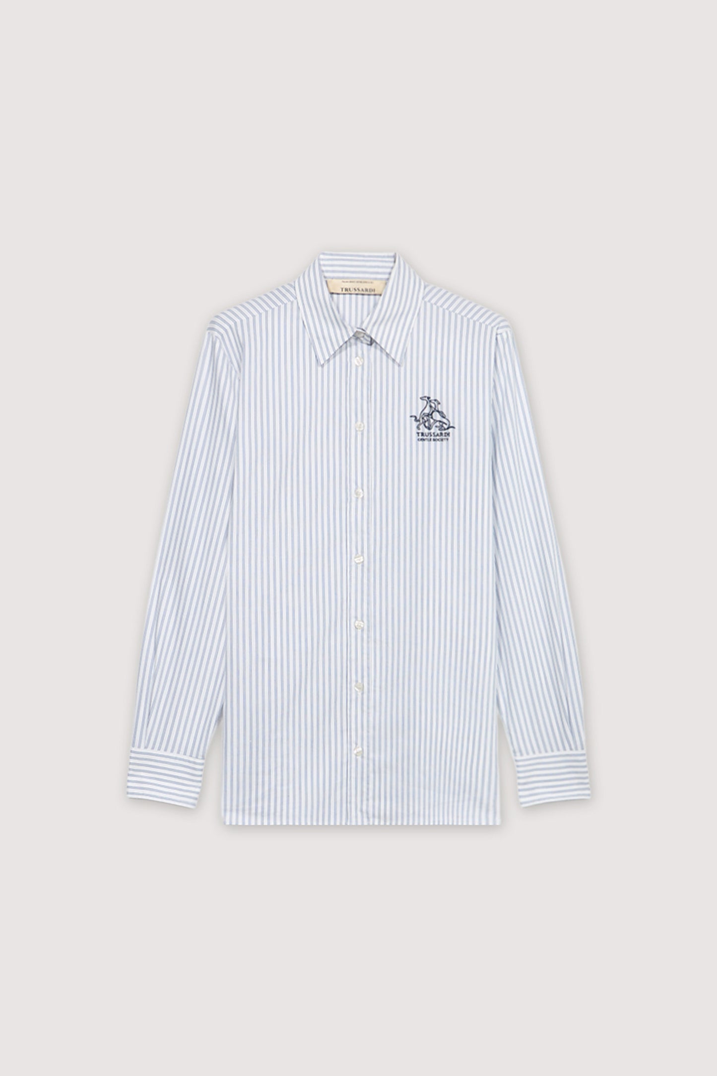 Camicia over in popeline a righe 5|0d57464e78f067cb9e5b904b26cd8ce66bb7a1a41d17216d78e332bda2f0eed8