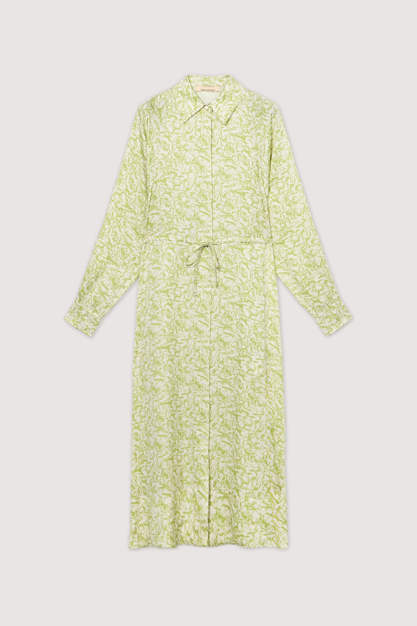 Abito chemisier con stampa in twill di viscosa 5|5d57e407f261d5049540145ecc0e1e3f55c15970e542ce2a8c9009e2a1fb566b