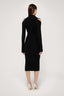 Abito in maglia incrociato in misto mohair 3