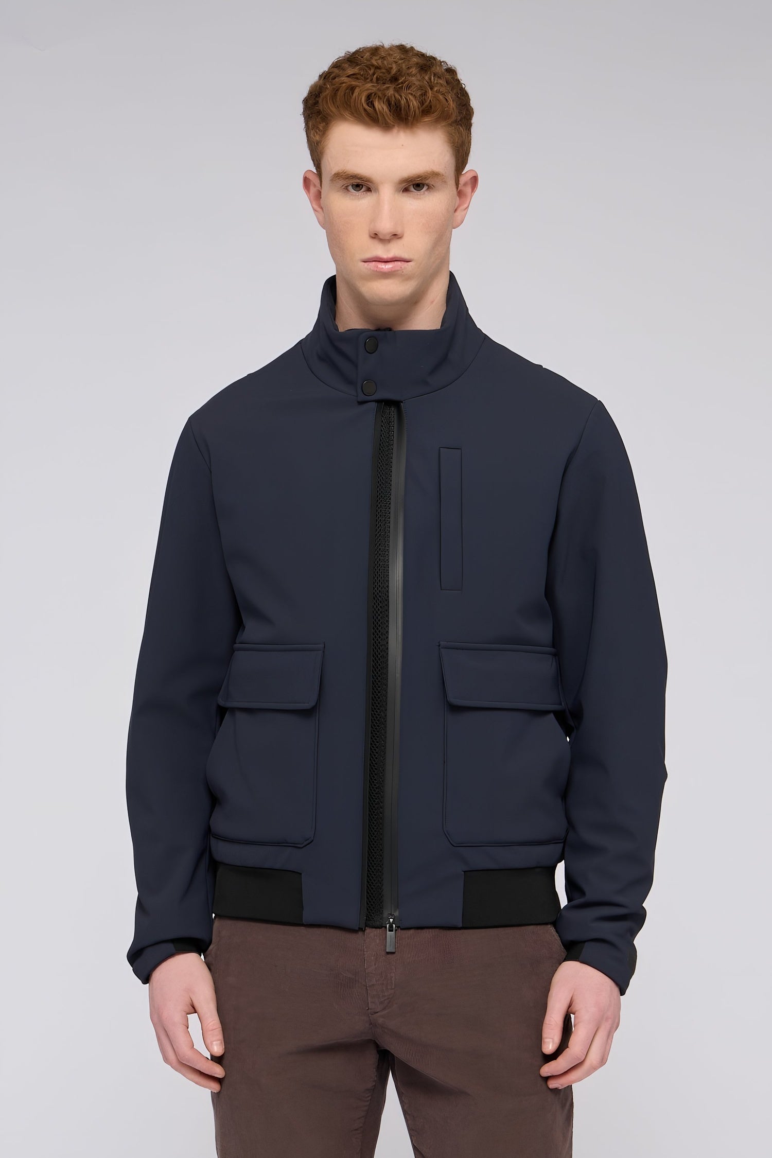 Blouson in tessuto tecnico idrorepellente 1|0d4f74e119c0a88d91534e034e1339420e6ee8c5decb702adf04afad7209bfb2