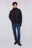 Quilted blouson in technical corduroy
