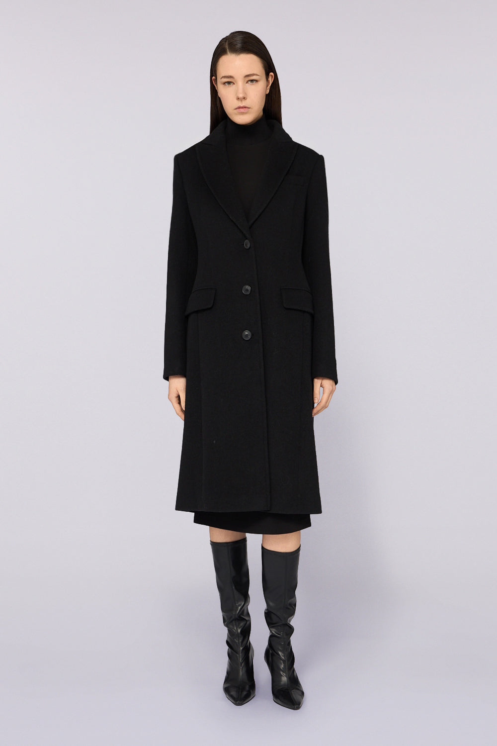 Cappotto monopetto in misto lana 2|8d879486791d7db4e0c111ff4f6b93f0a03e4ca2b0aa0016279d20b3e0fa1410