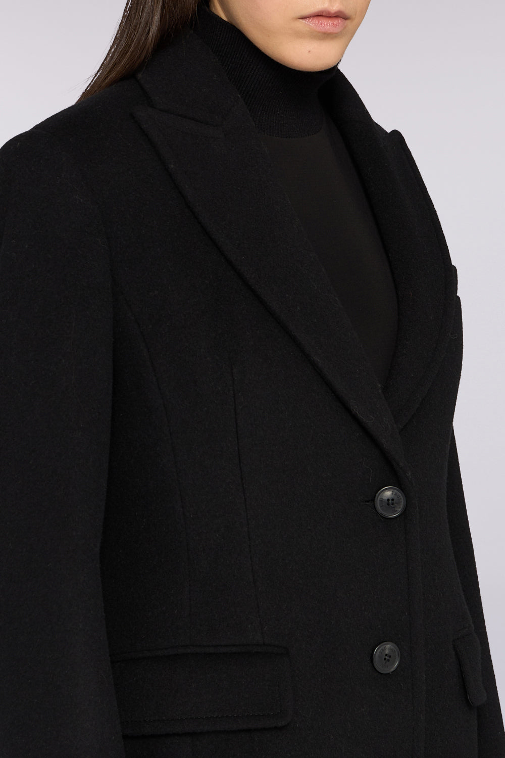 Cappotto monopetto in misto lana 4|03f949e0fd1233ee05aa7850d25d43f48be5b3b639c77ce0711643cdcab7dd29