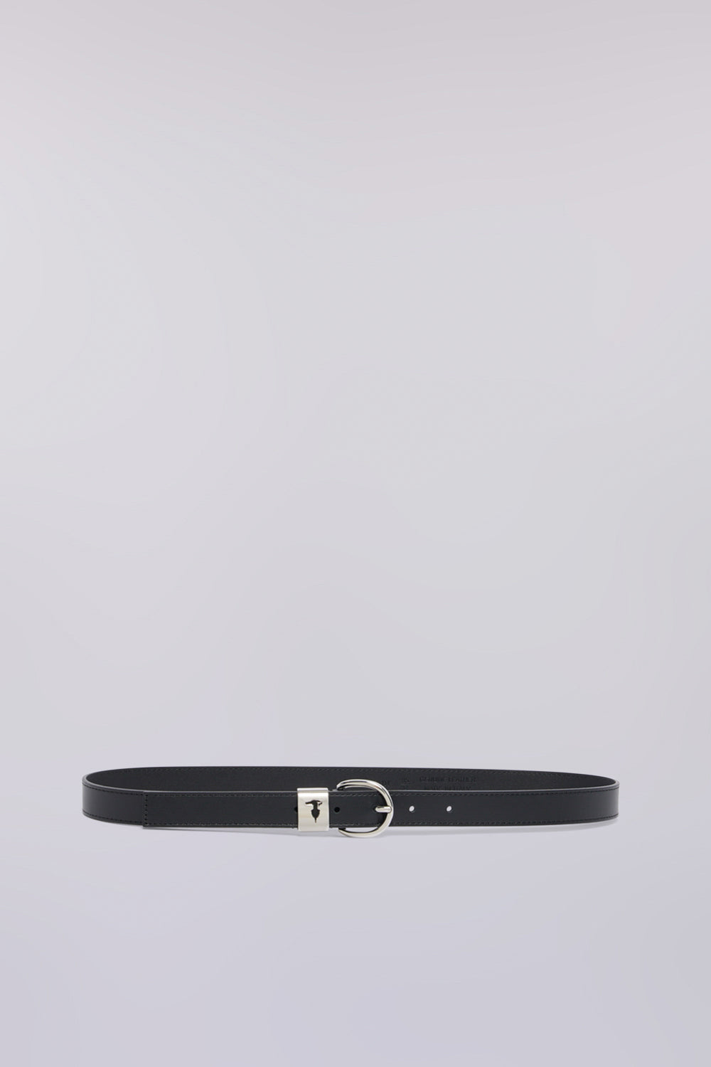 Cintura in pelle con levriero e passante 1|b32baf40d983eee93bfd2823fa33058186e9a9e6317c54fac7da72a10ca48623