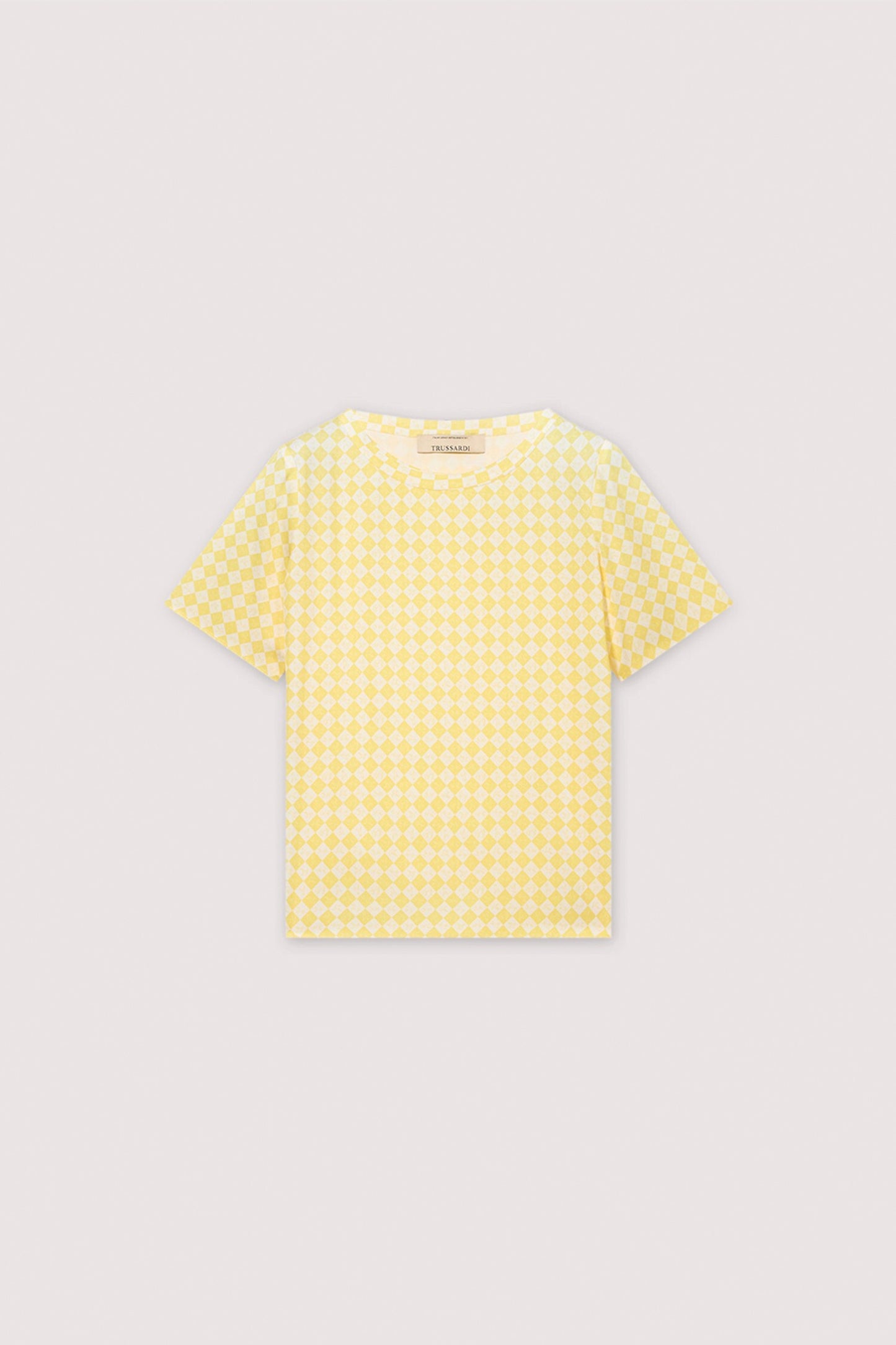T-shirt Dogmier con stampa in viscosa 5|7d1f8e4a00fc3cc79c56325f230ef892f3df0adadcab90f53284329e417f233f