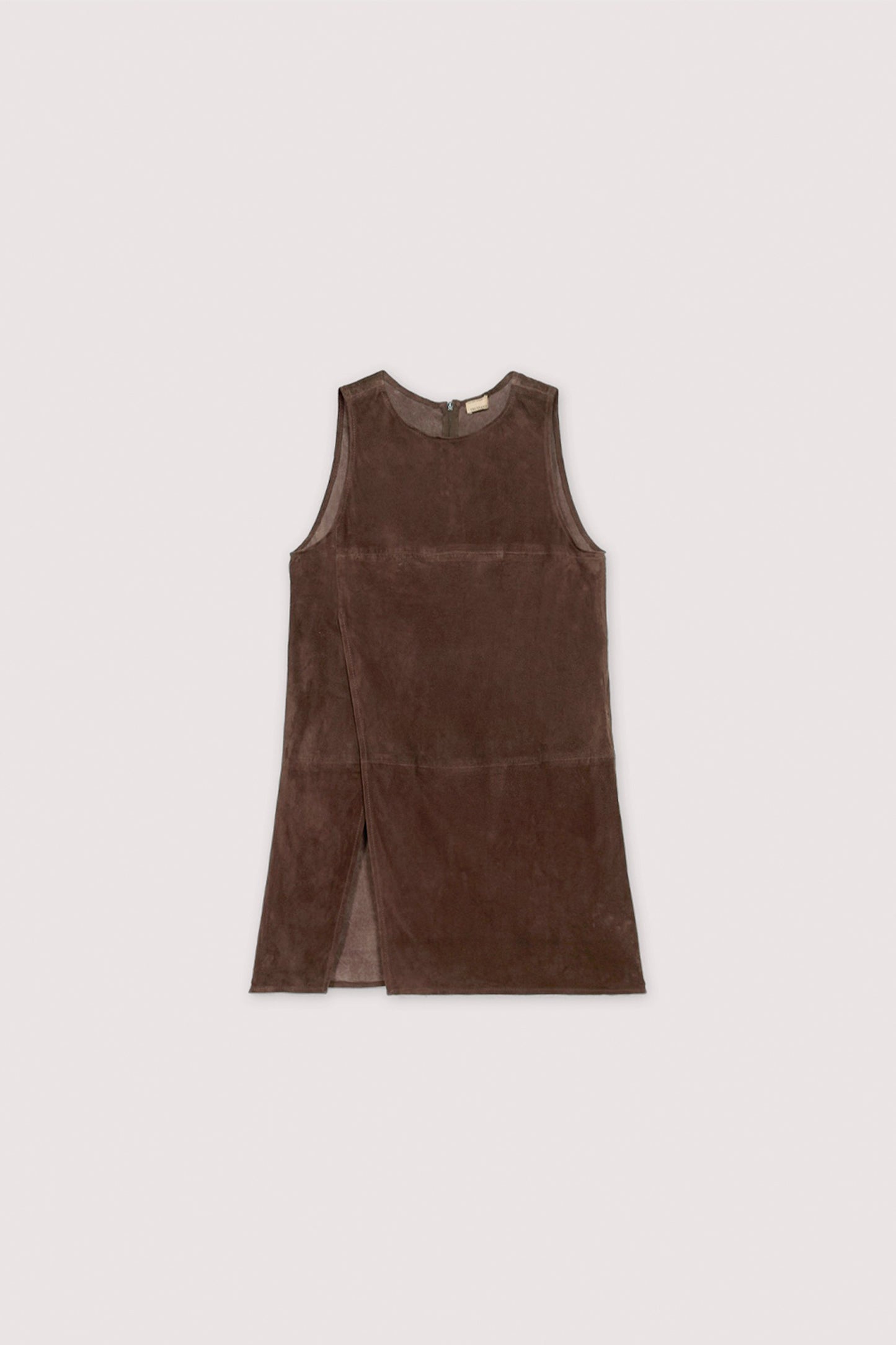 Top lungo con spacco in suede 5|a710d521826d271996187a3d4329cb7dcf3e0e3f4a07c40b6adfd43901cb07c8