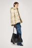 Giacca imbottita in nylon lucido 1