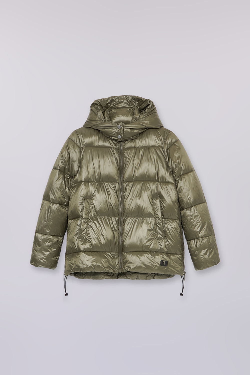 Giacca imbottita in nylon lucido 5|73bc400924858b271a65e185bc47f5180ab98a7237dad3bf710e2264213f6450