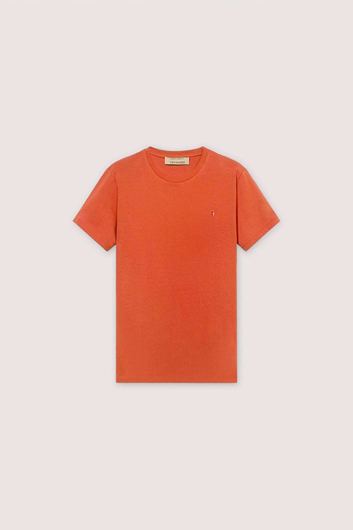 T-shirt slim fit in jersey stretch con ricamo 5|3bf440e50db015dfa0af576f23f697ce37cdfd37a0d1c2f4929b39ee024d671d