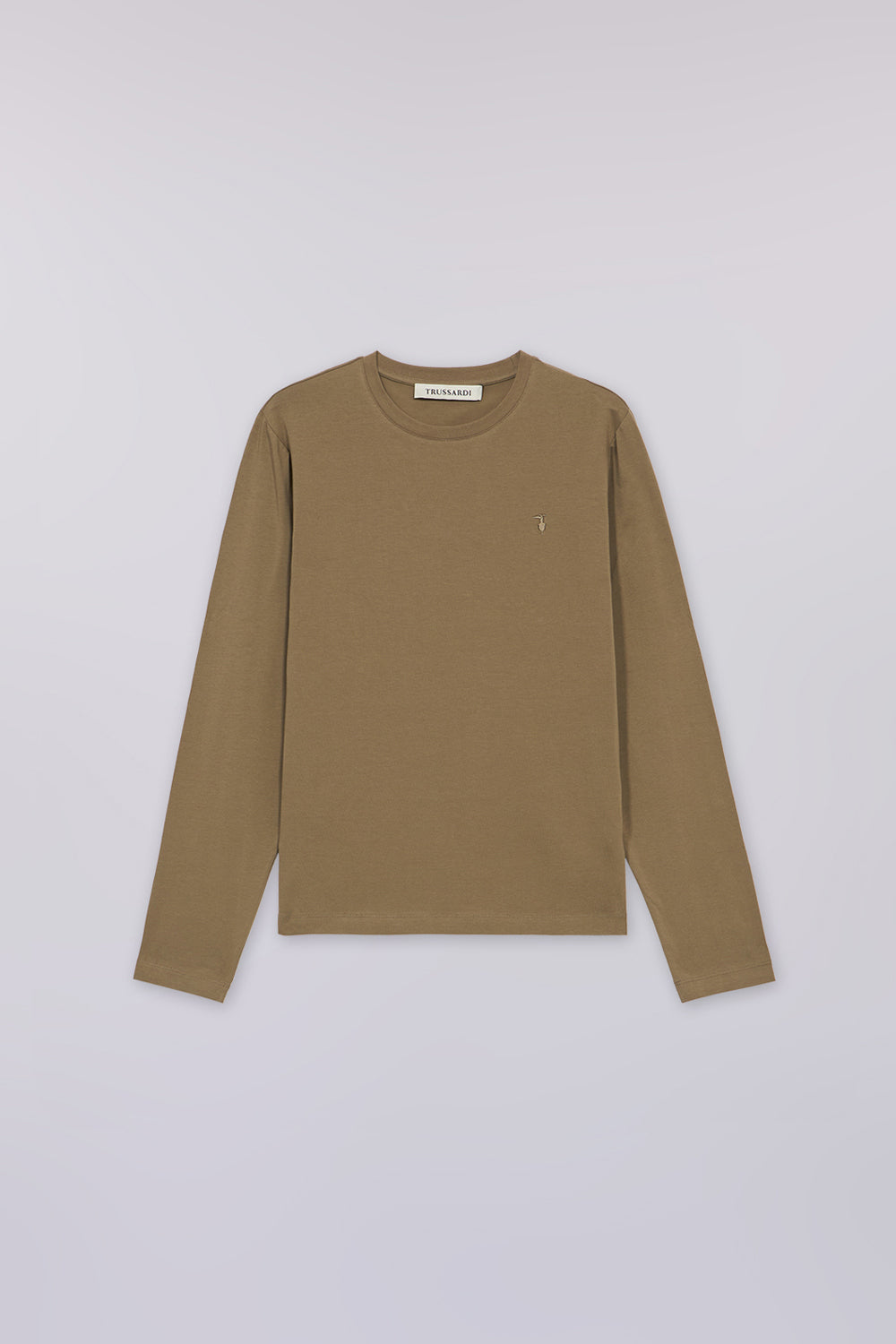 T-shirt slim fit in jersey a maniche lunghe 5|5a441a1a66cd780e80a85d41eb7d527d2f2653775a28025578c186d06e821d84