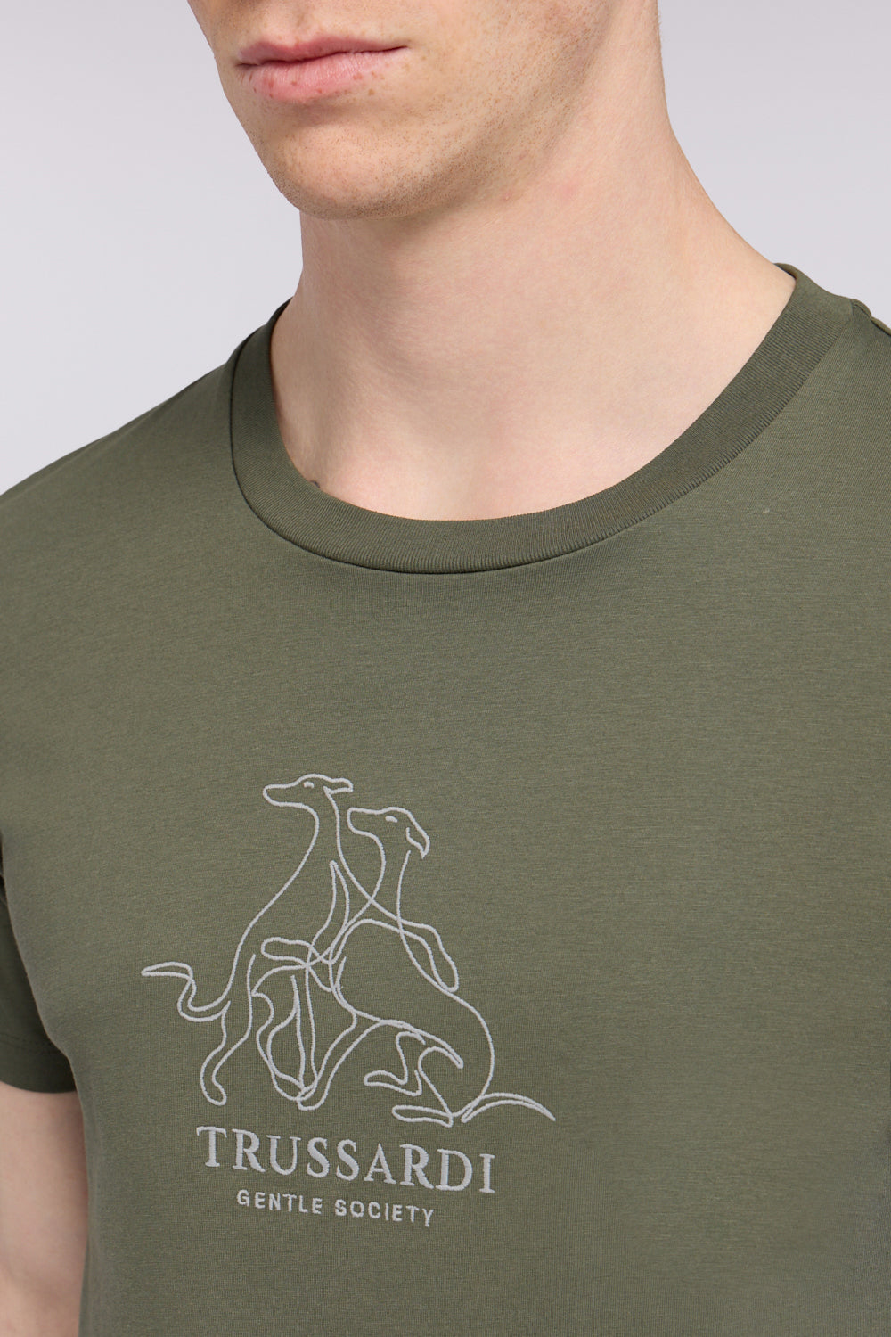 T-shirt regular fit con ricamo Gentle Society 3|8f0afb1fc470a041cac380c8f907e56593dd8b3a1b2b324684c3e3066a974c2d