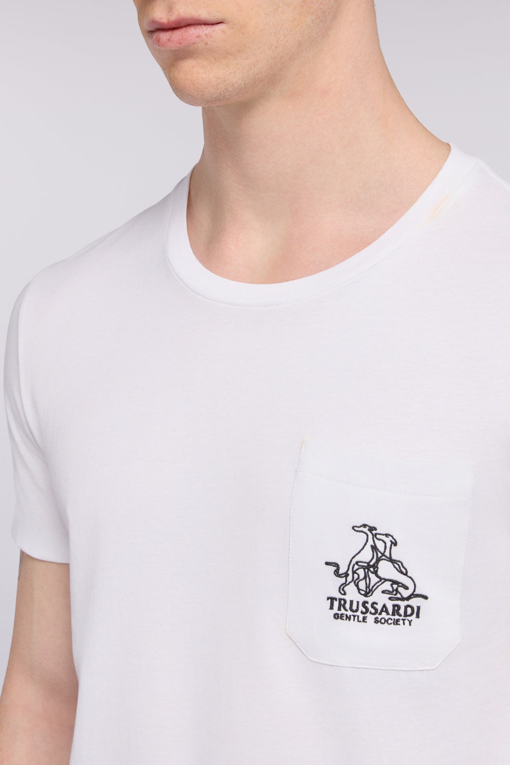 T-shirt regular fit con ricamo Gentle Society 3|c15f651739b69b3c4d159e9d258da573180805b4304a906c1eca4bcbec1df0a4