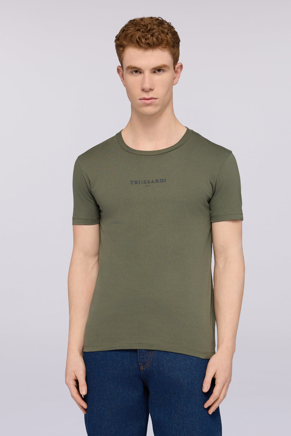 T-shirt regular fit con stampa 1|d02e9772fca4526d6488f41b7d2b3b967f989a3d64a44cf9a29d6ce42480991e