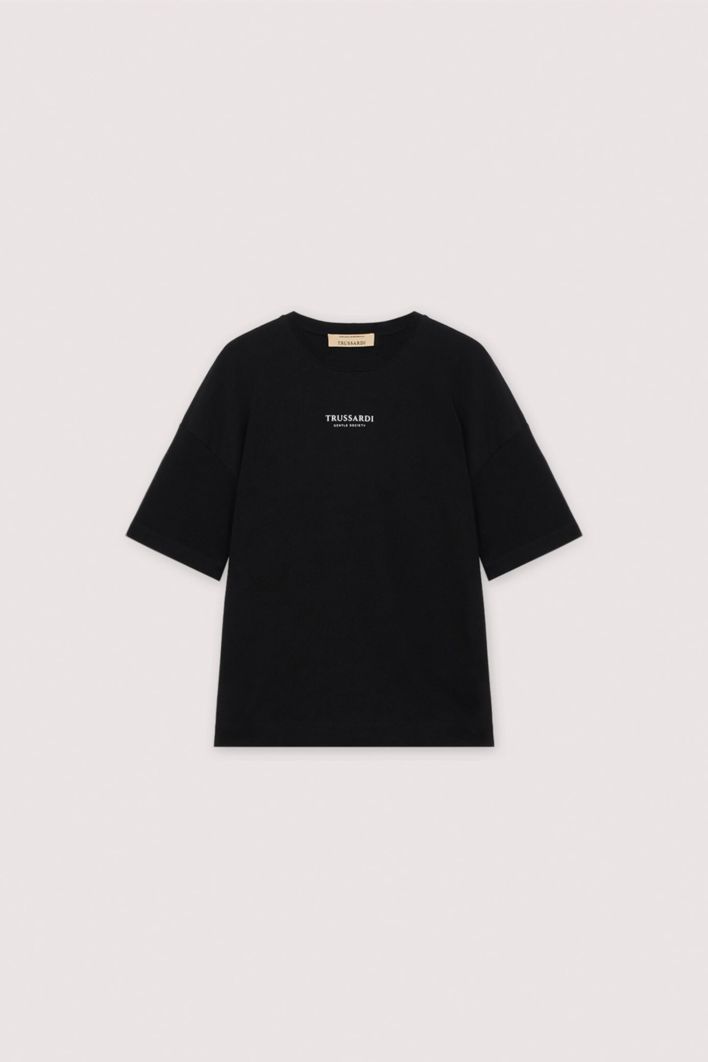 T-shirt over con stampa in jersey di cotone 5|0ebff413dea1d8328ad506a9ac29a10f3f03dd3a2d5a5ff8afdeb28a00740c24