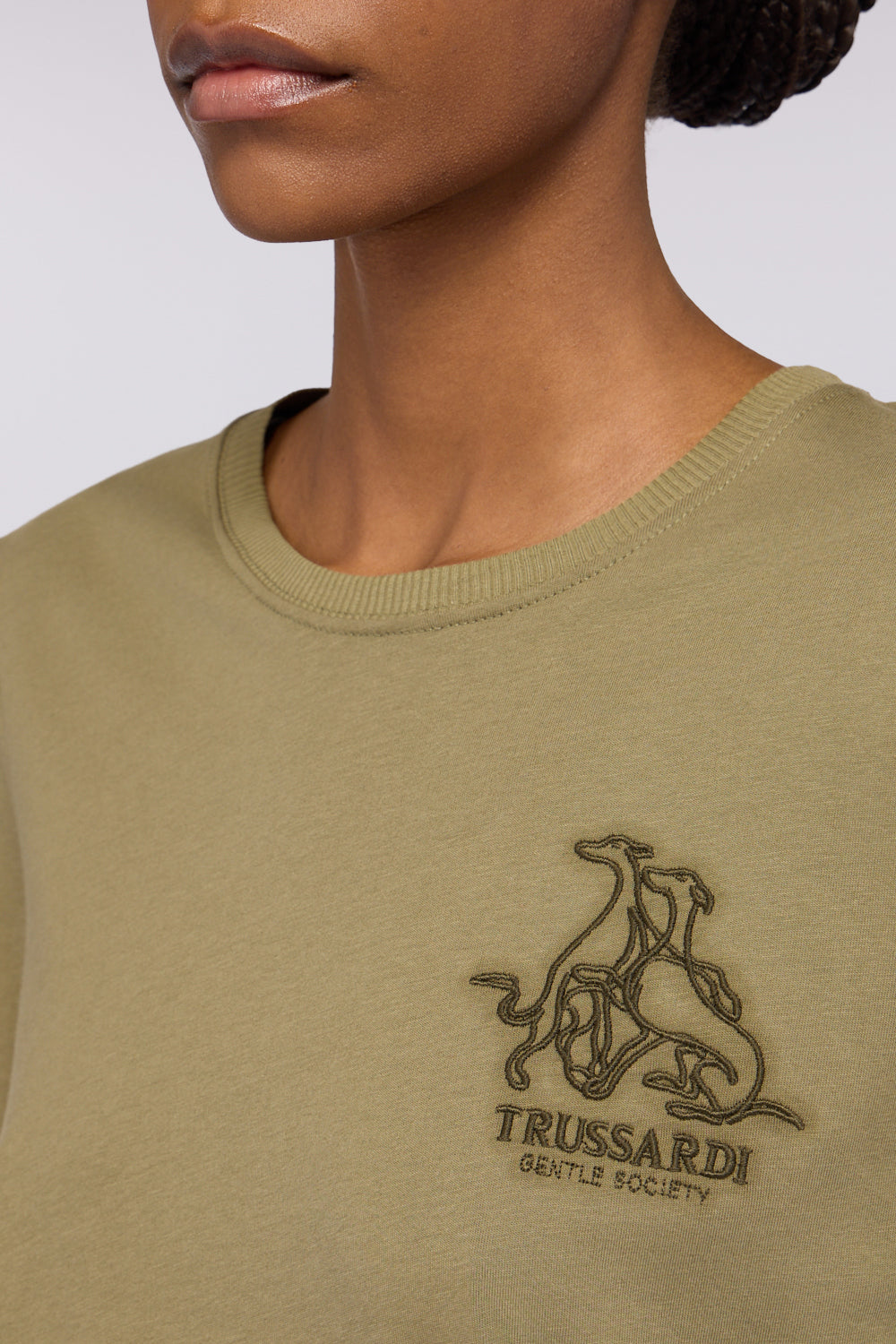 T-shirt regular fit con ricamo Gentle Society 3|1714099504d1ef0ca50a395620f4c0bb253c07c4549a7b3e24d0db9f7d0b645d