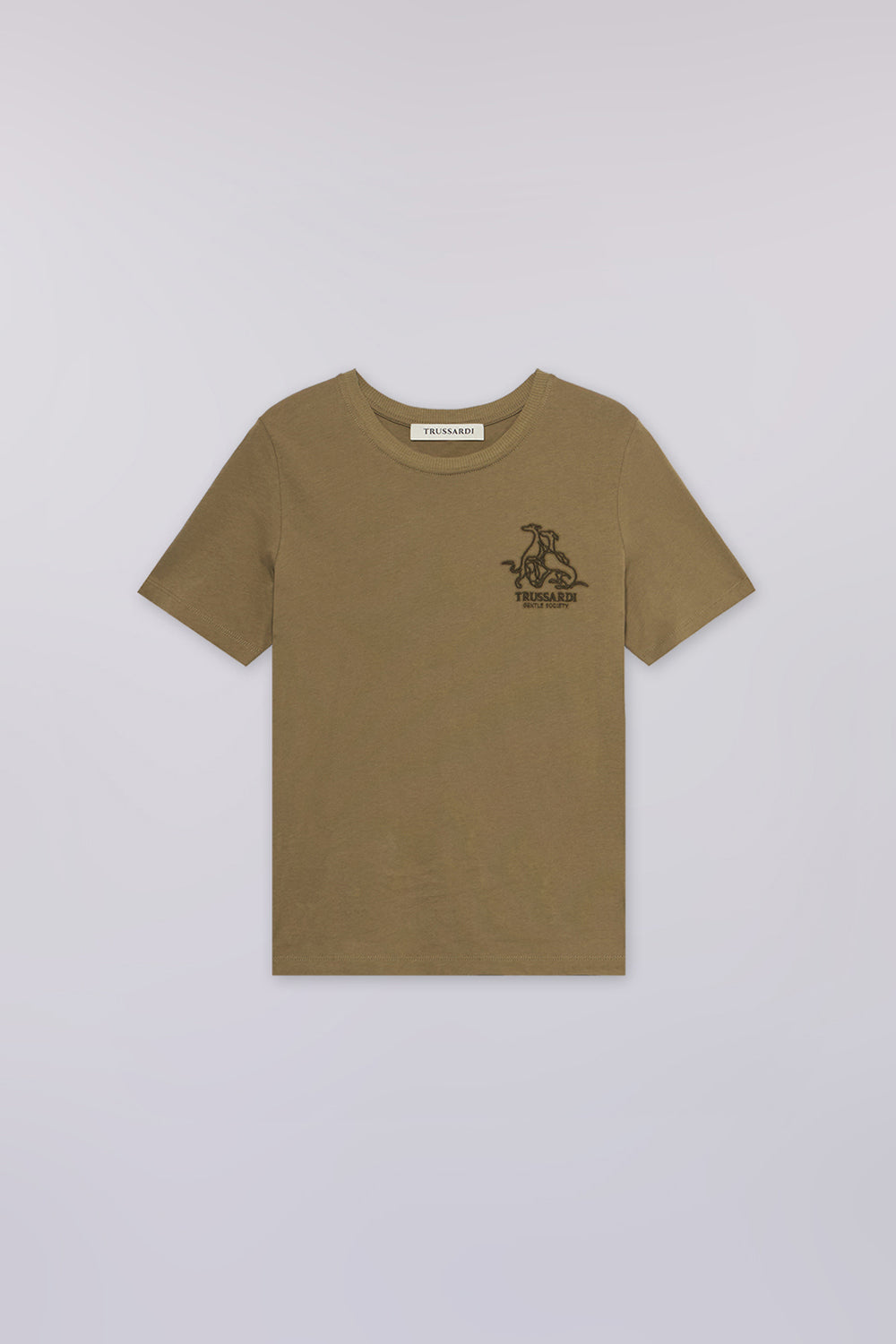 T-shirt regular fit con ricamo Gentle Society 5|4c62637943cbbcb5f1f6ecc5576b303196a10a537b9dc9578848e9b1ed4f8e97