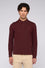 Regular-fit long-sleeve piqué polo shirt