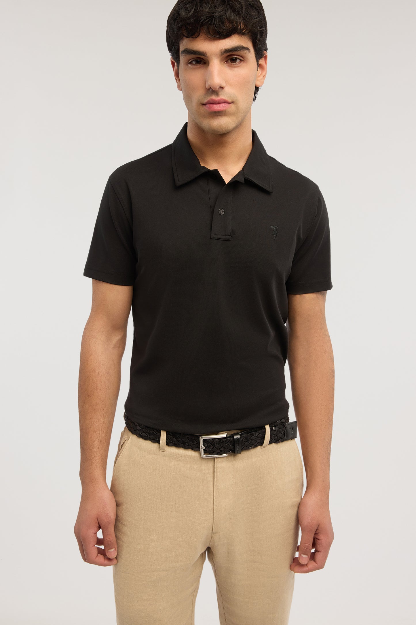 Polo regular fit in piquet tecnico 5|2a5ae711c050760de620252e08054ea58936180efa4829252a1f415487304889