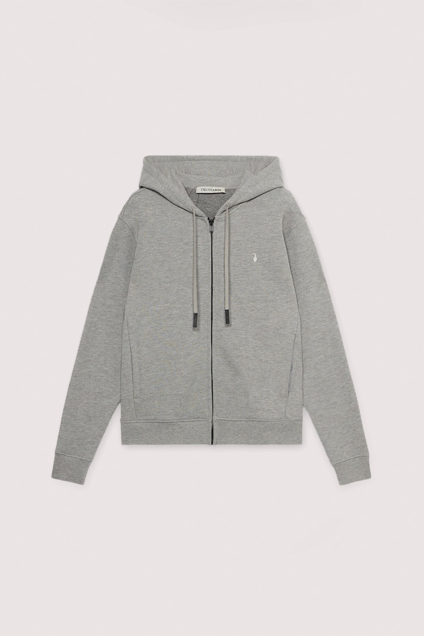 Felpa con zip e cappuccio in jersey 5|5f34d5d02646df28d69cf60e9e24816f23b30c88f674d766a6127a4735485c6e