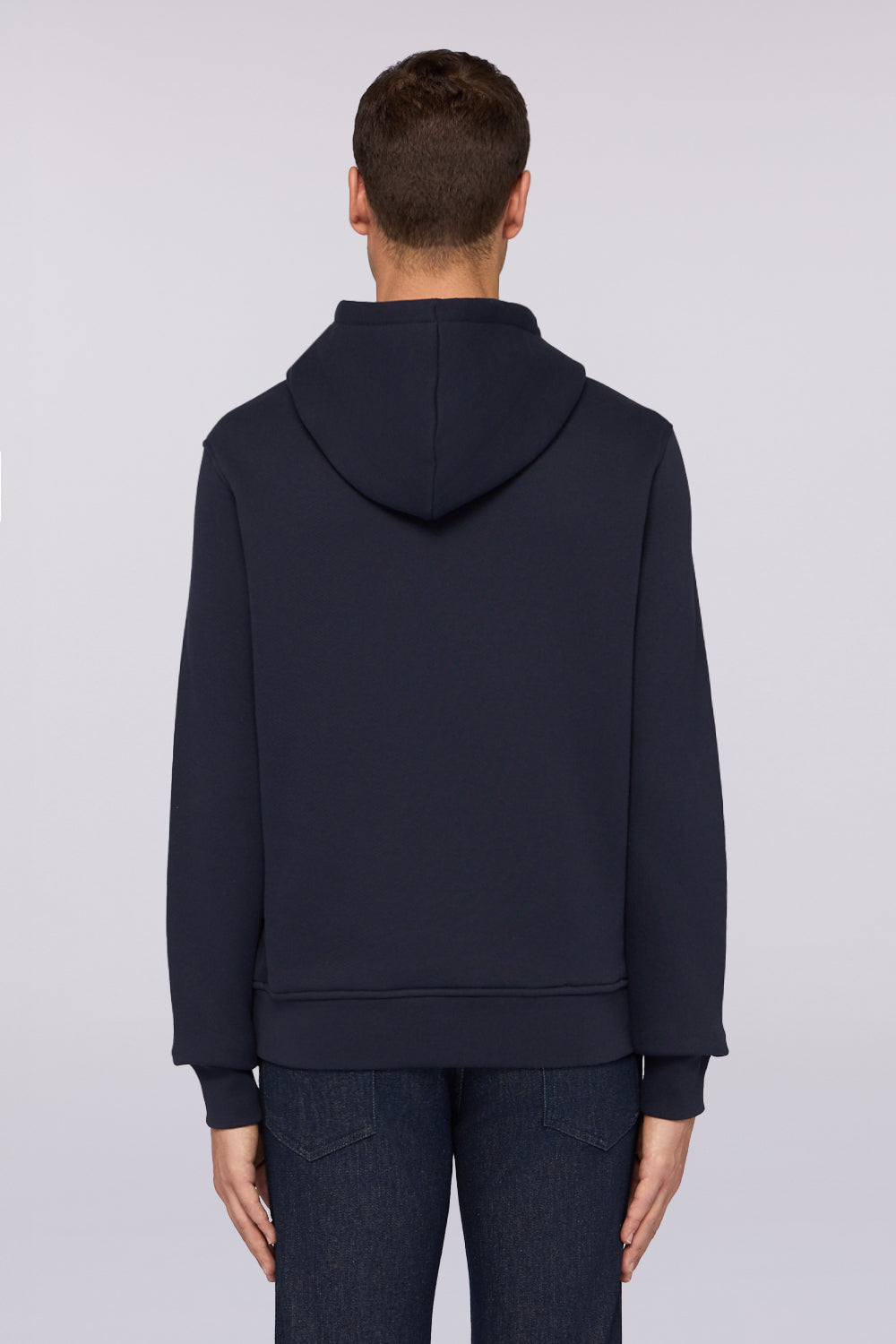 Felpa con cappuccio in jersey diagonale 3|7b59bff98c94aed6ca3862914000c1a16dcf909a3023611b62be98b00186388a