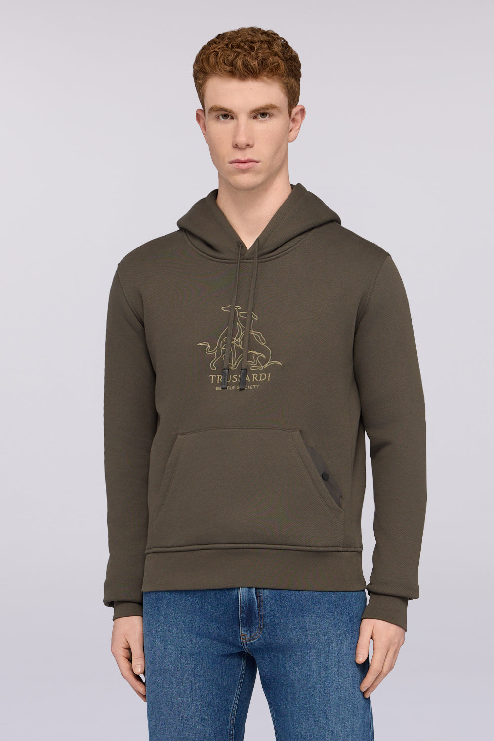 Felpa con cappuccio e ricamo Gentle Society 1|0163d371b359c6e34feb9834f84b40347ac401b26f9dbf35f59f57dacf8a32ce