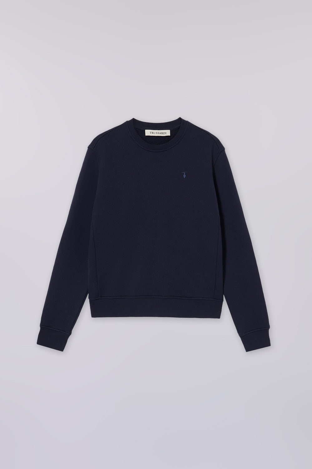 Felpa girocollo in jersey con ricamo 5|646579637a568beb184c1d94d5485f8cfb62b064ff252e63d1653f2b8afa95e1