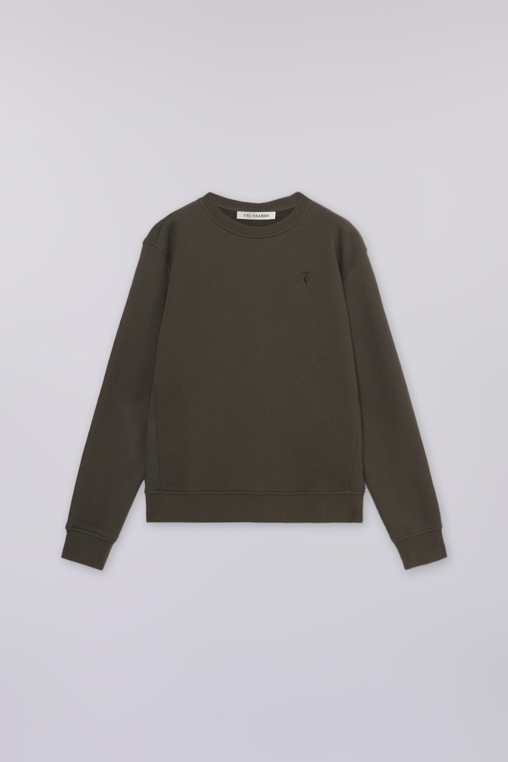 Felpa girocollo in jersey con ricamo 5|dfba2ec9fe200c4590062fc7a621ee84d54978b21267f27cfd48b99c44bb36b3