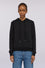 Fluid jersey hooded sweatshirt