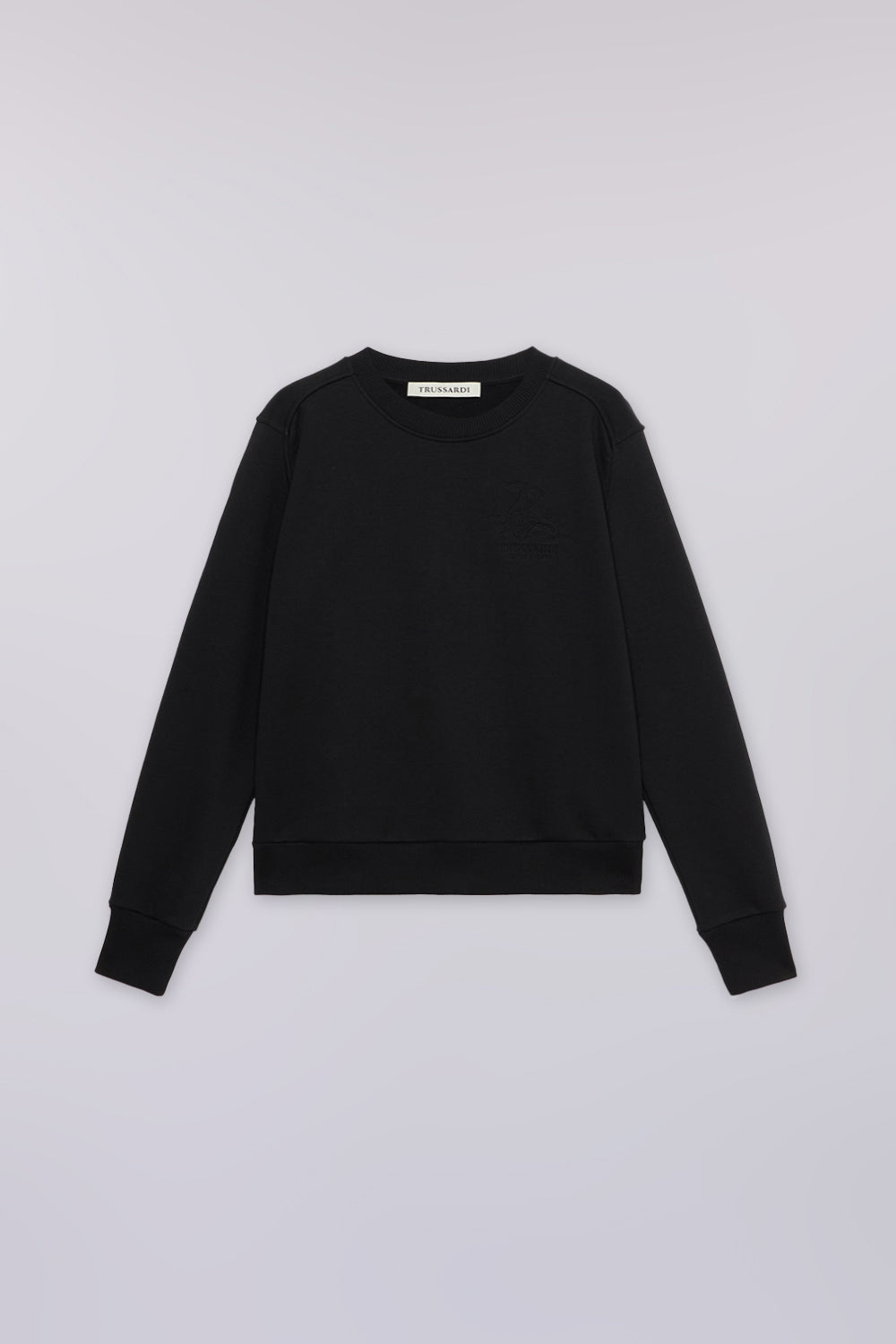 Felpa girocollo in jersey con ricamo Gentle Society 5|01da661acf1463561303c460eb3709c910c6a6db0df263db9d0bdf9ab20ebf40