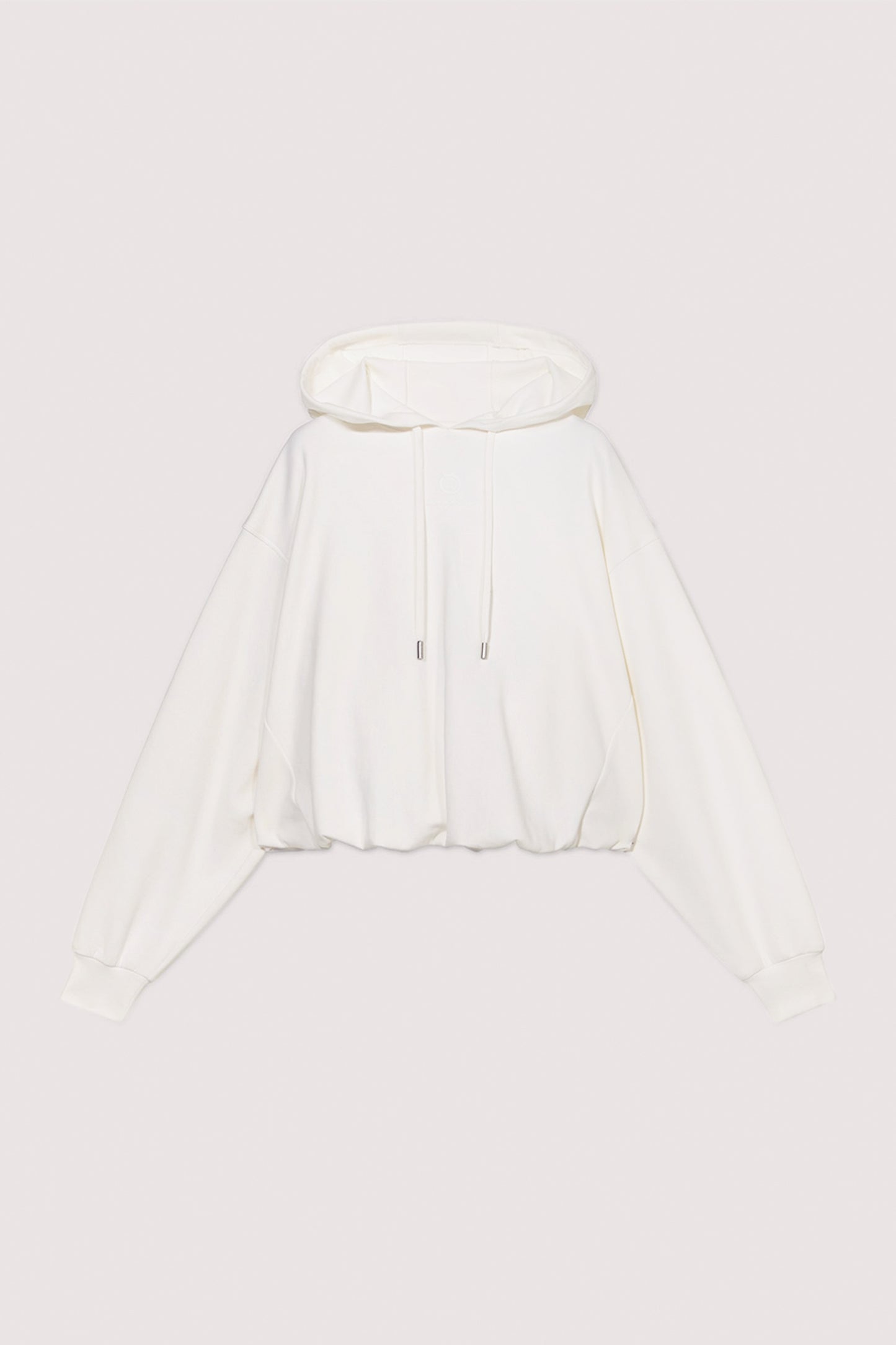 Felpa over con cappuccio in jersey diagonale 5|75ea71b6a370fb2e44910daaeeeb2c25025654d3e45ea4dd7e4f03437ff07b45