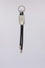 Metal and Leather Amulet Keyring