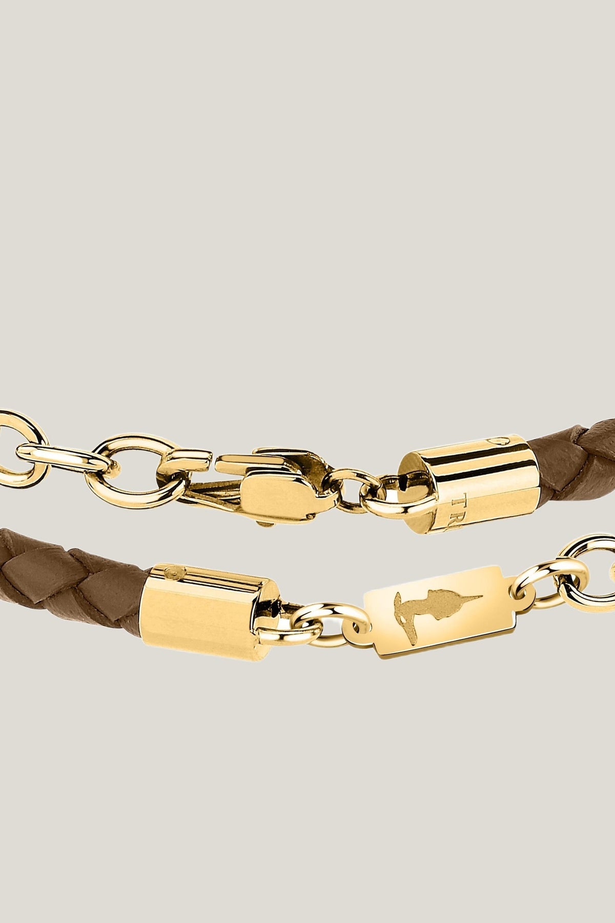 Bracciale in acciaio dorato 3|91fc12779bf984547f38525e2efb1f512ed4d7505562f7fbbcb300dea5134117