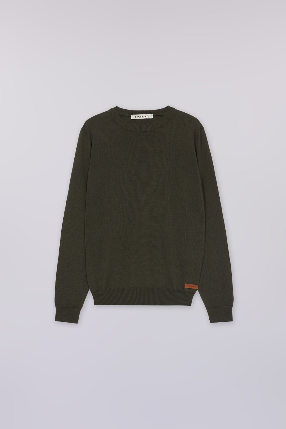 Maglia girocollo in pura lana 5|d768ff374065685cc9fe55d78c8b8ef3038c5205dc8ef0fae9e31ad9e70f841d