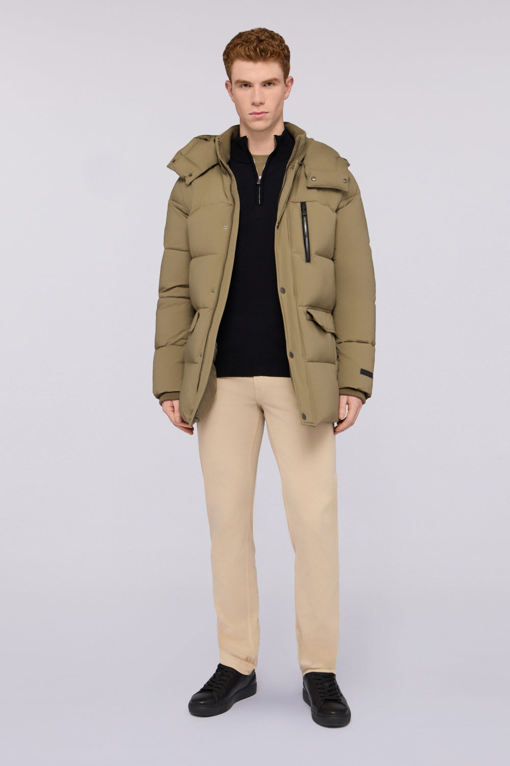 Pullover in pura lana con zip 4|2dd38f35893d1c7bab798808c12fce4a034d251531690805f6d7742e866f7274