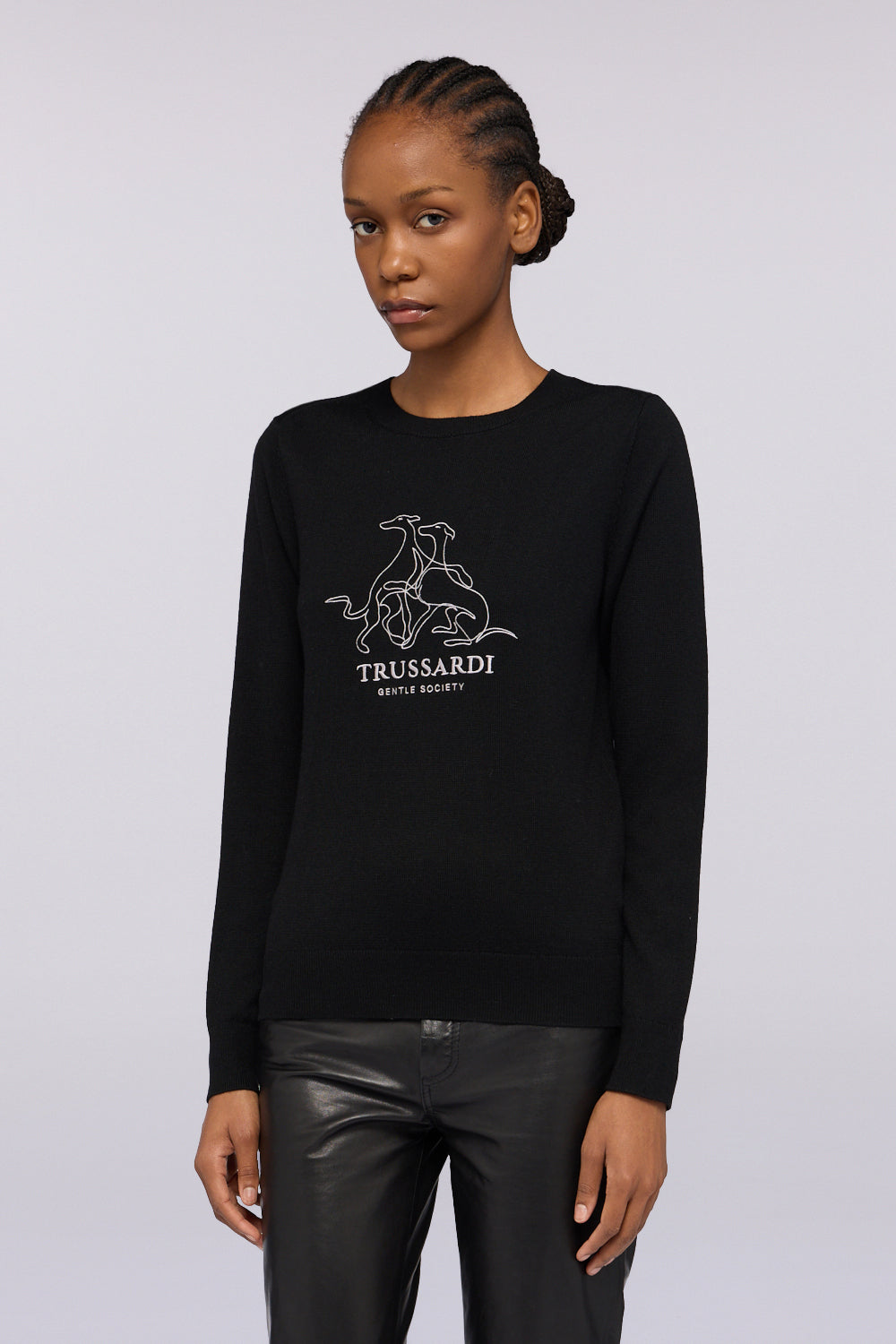 Maglia girocollo in misto lana Gentle Society 1|69560d18dd4af57830ec5d74b3dc436935d4bd4ef2ae4d0aa0f971b839d2949e