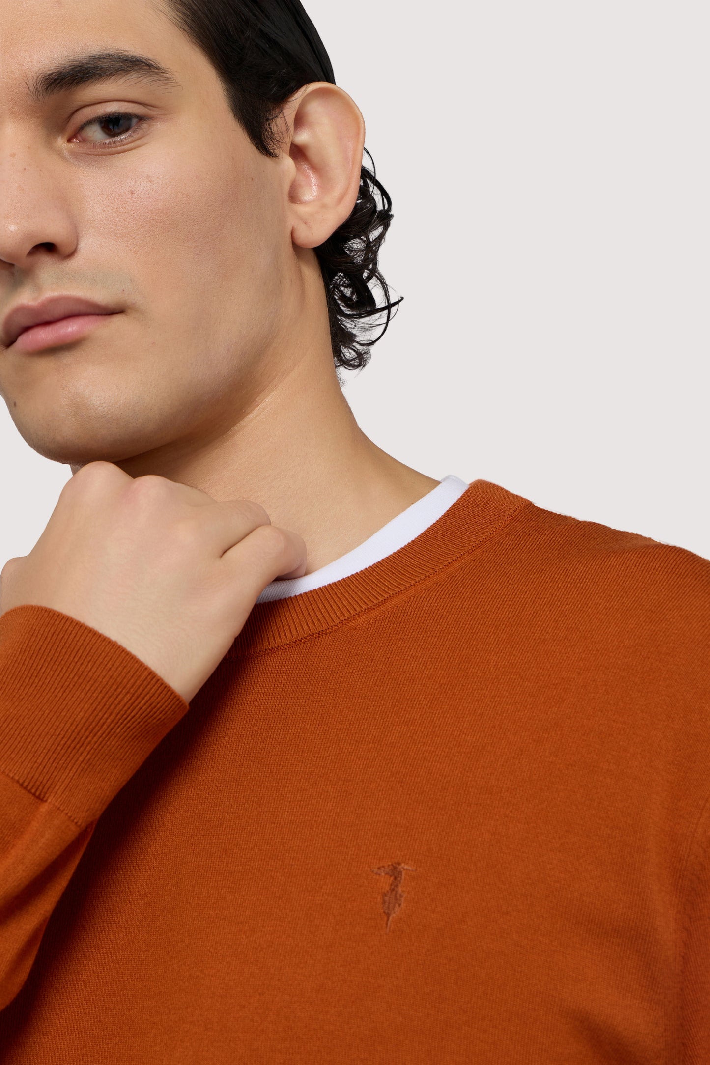 Maglia girocollo in viscosa stretch 5|33d934d18a33e33d48448c777cba700f7635431a3cc70c780d301799a9209c6a