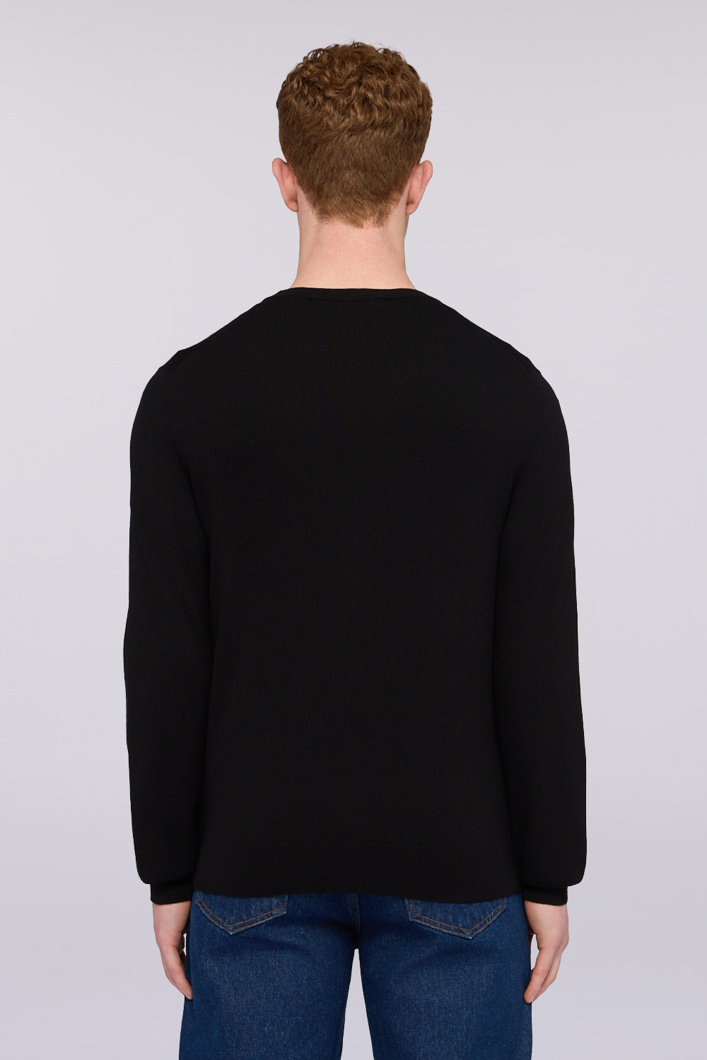 Maglia girocollo in viscosa stretch 2|d18a55fa47fd28bda7cb0c5141571b2b2b319b297a6b370c6f29299612b84b4d