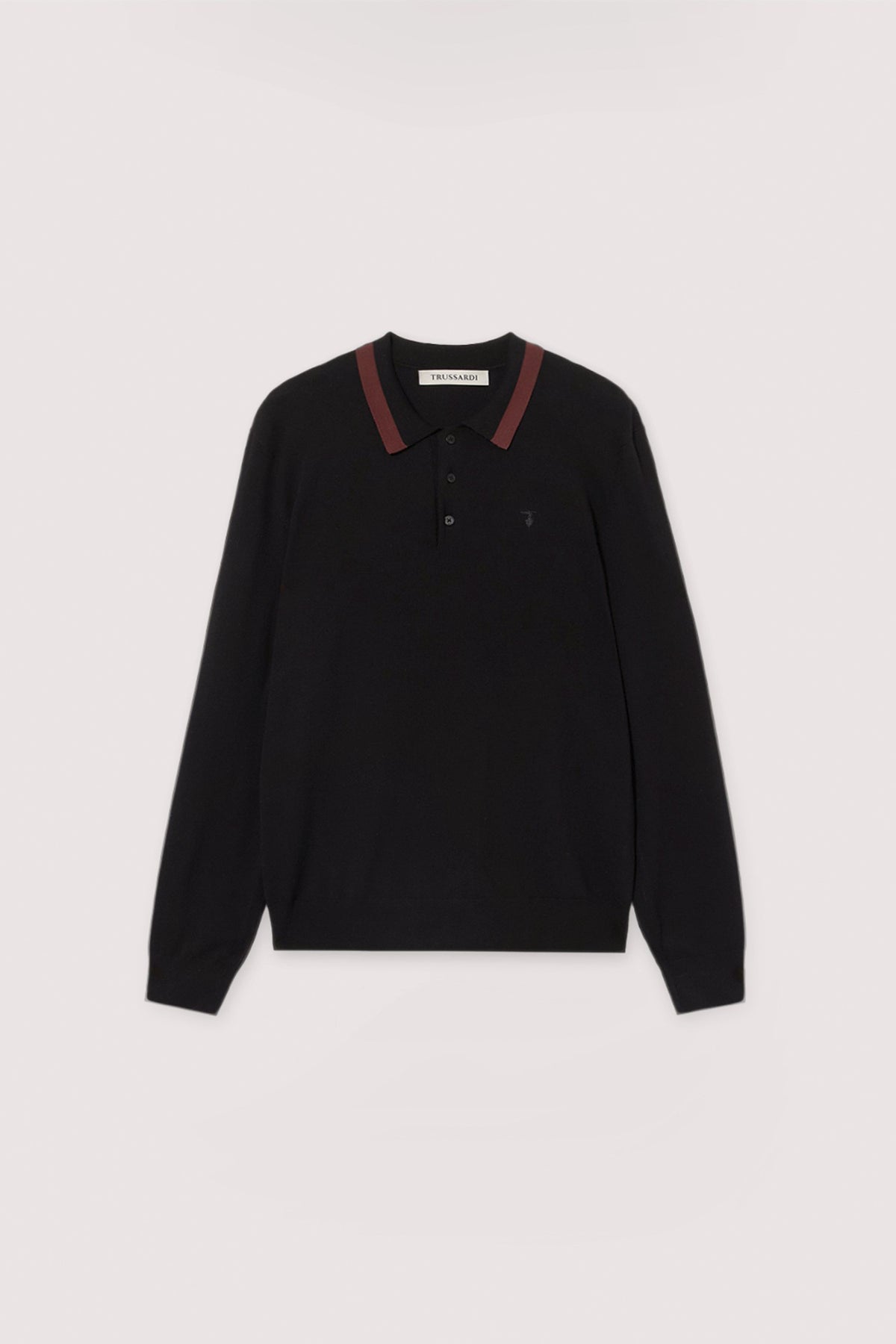 Polo a maniche lunghe in viscosa stretch 6|dbc0a9df9c63c7436cae39ff2cf8cccbdf71ff472c802ed7fb33e59412f5fe71