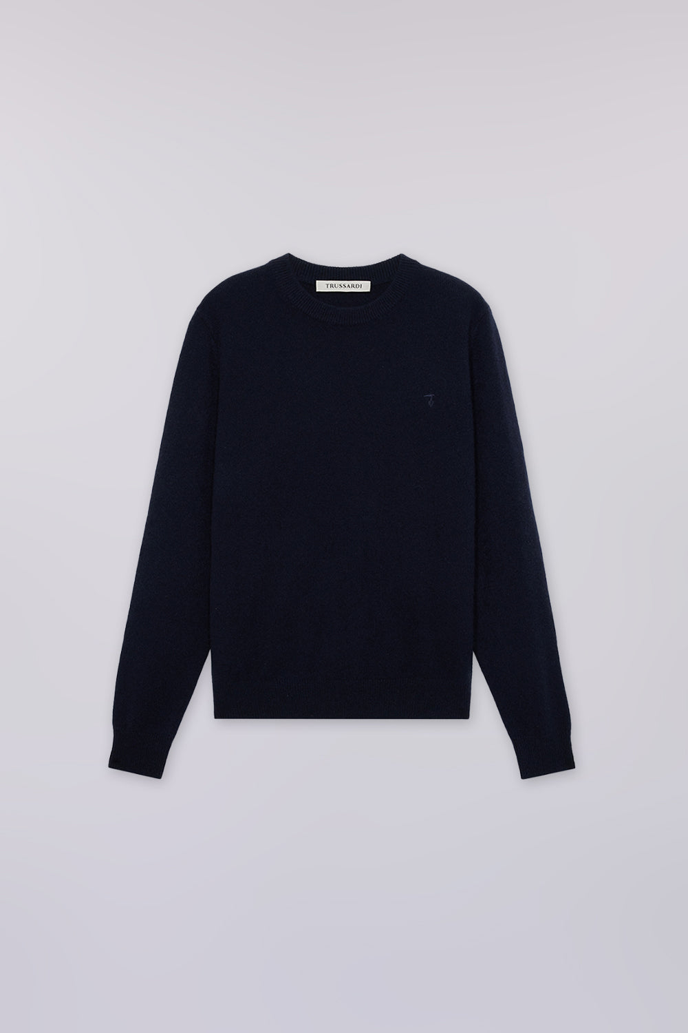 Rundhals-Pullover aus reinem Kaschmir