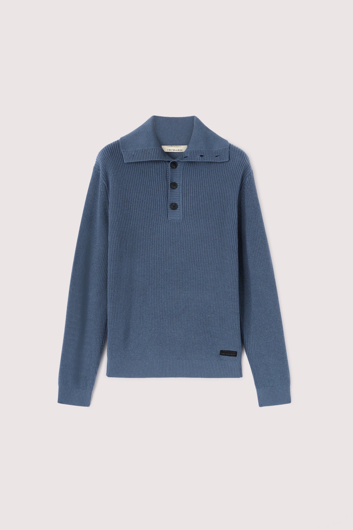 Maglia collo alto abbottonato in misto cashmere 5|cb6f7363cdb15107f8aad5feb8d1190627ef8f633f5fa0e77aecc6a35f2004fd